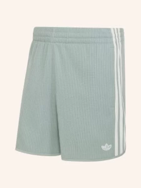 Adidas Originals Šortky Waffle Knit Sprinter světle zelená
