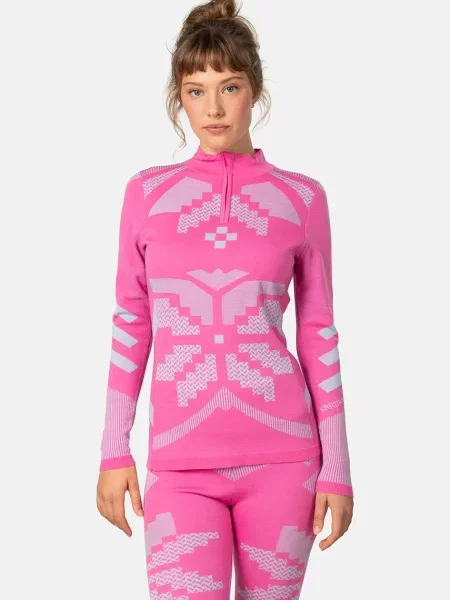 Funkční mikina Kari Traa FAITH růžová
