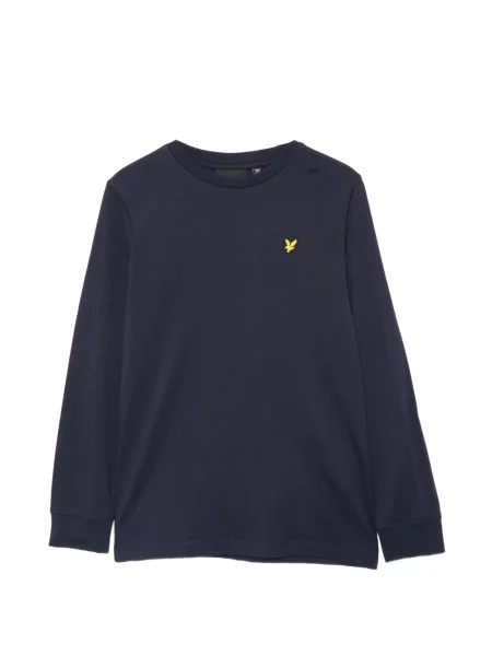 Koszulka dziecięca Lyle & Scott niebieska