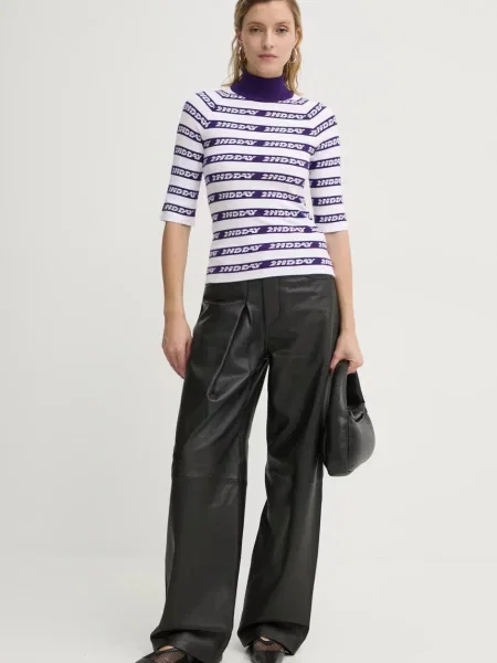 Светр Matt легкий півгольф білий