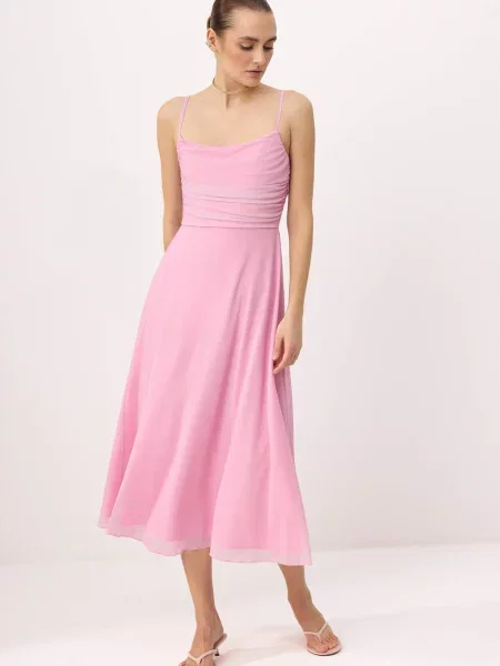Trendyol Rochie de cocktail roz