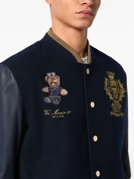 Geacă Philipp Plein albastru
