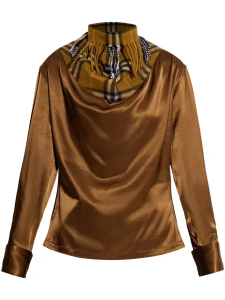 Bluză Burberry maro
