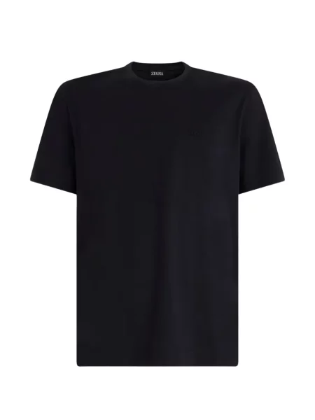 Tricou Zegna cu decolteu rotund albastru