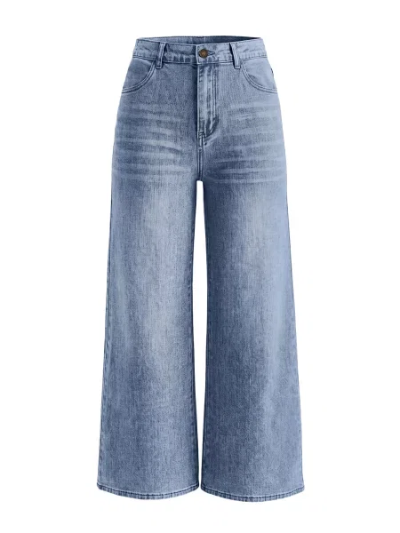Imily Bela Jeans deschis albastru
