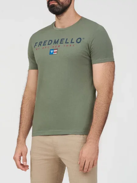 Футболка Fred Mello зелена
