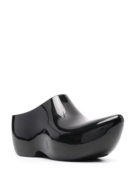 Papuci tip mules Balenciaga negru