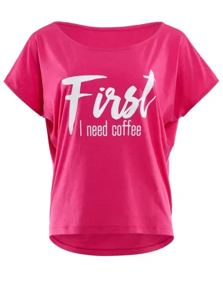 Winshape Tricou funcțional roz alb