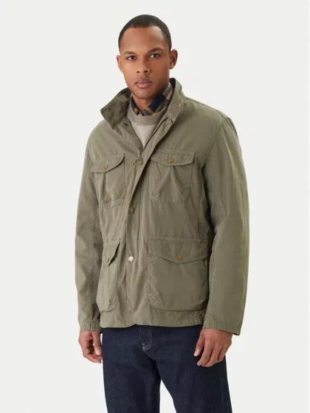 Barbour Prehodna jakna Ogston Tailored Fit zelena