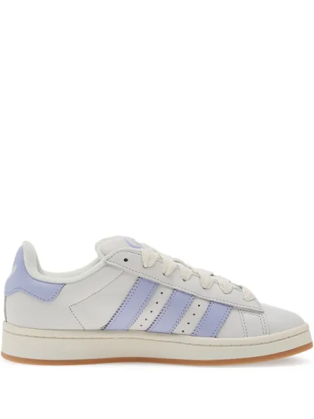 Papuci Adidas din piele de căprioară cu platformă verde