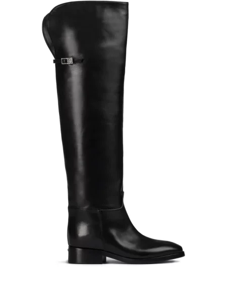 Botine Le Silla cu cataramă negru
