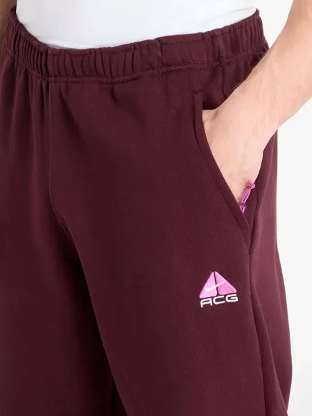 Pantaloni Nike din fleece alb