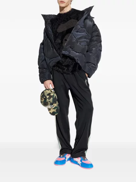 Geacă A Bathing Ape® cu glugă negru
