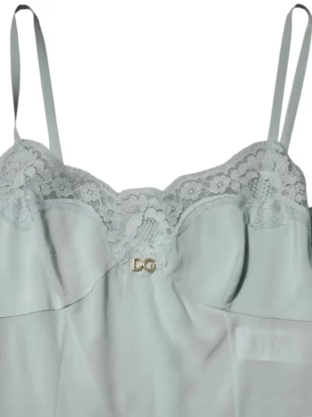 Rochie midi Dolce & Gabbana din dantelă verde