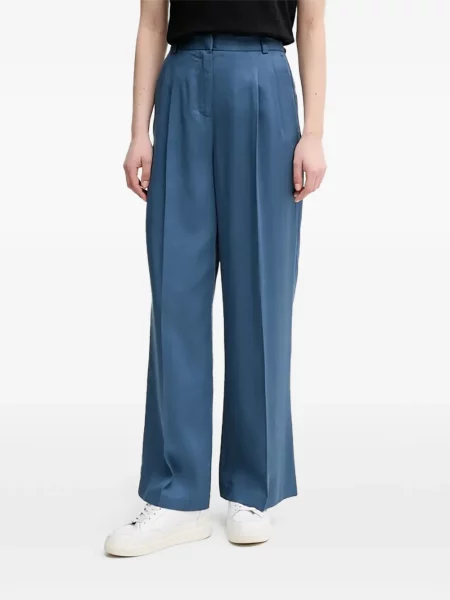 Spodnie garniturowe Benetton niebieskie