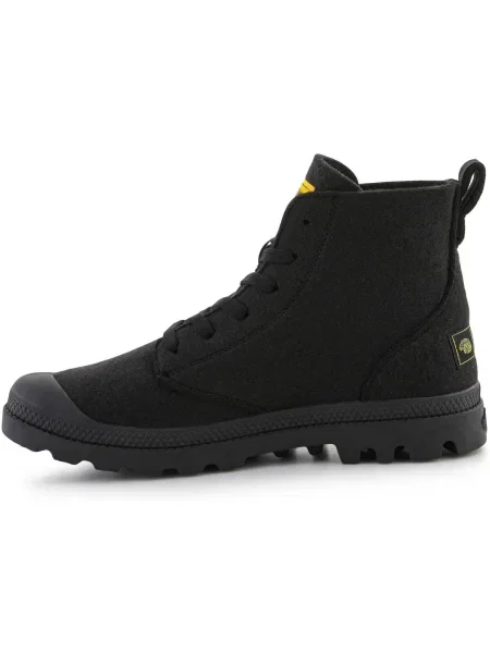 Pantofi Palladium din lână merinos negru