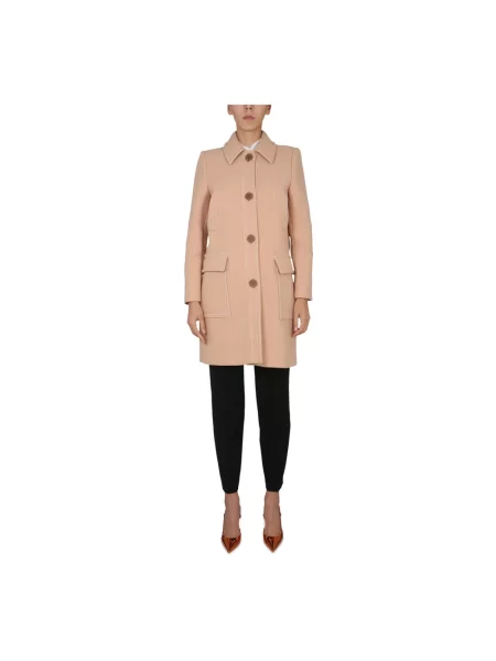 Płaszcz Boutique Moschino beżowy