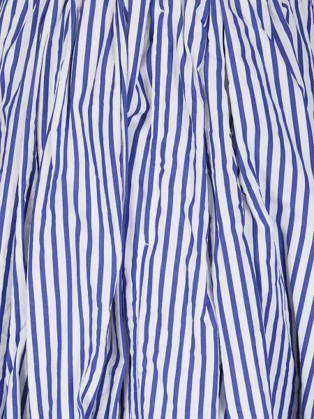 Fusta plisata Comme Des Garçons albastru