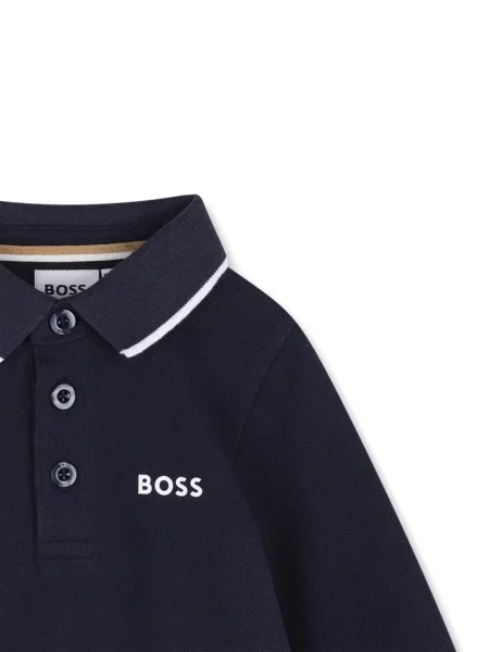 Koszulka polo dziecięca Bosswear niebieska