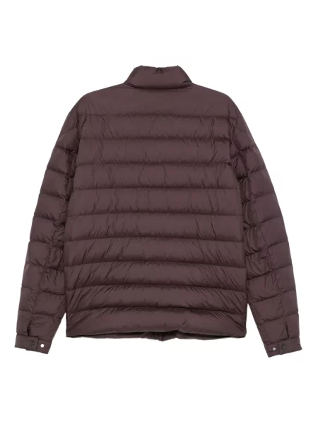 Prošívaná bunda Moncler fialová