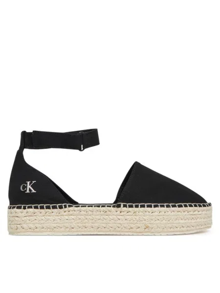 Espadrile Calvin Klein Jeans črna