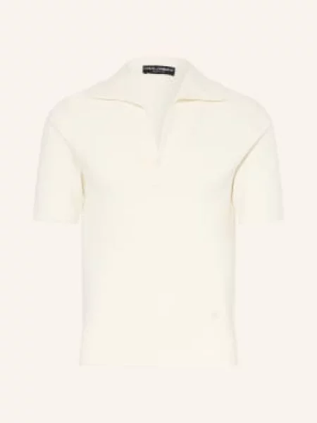 Dolce & Gabbana Pletené Polo Tričko režná