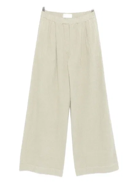 Plisirane hlače Christian Wijnants zelena