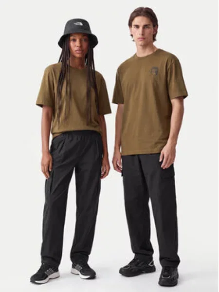 The North Face Marškinėliai Basecamp Barista Rlx Ss ruda