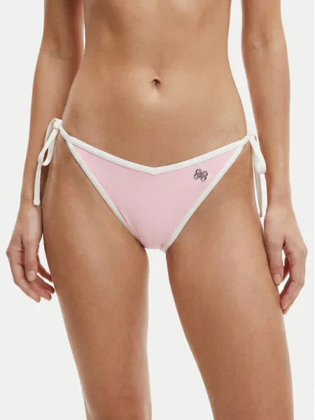 Guess Spodnji del bikini roza