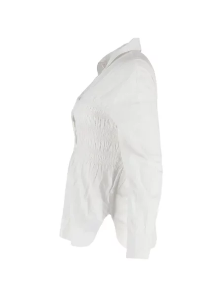 Cămașă Ganni lungă alb