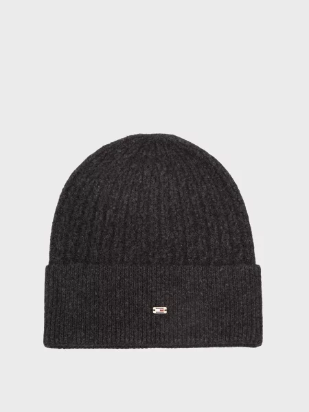 Шапка Tommy Hilfiger чорна