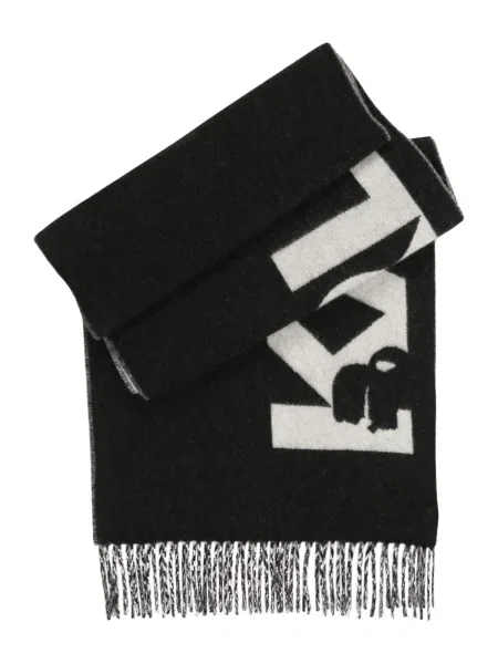Karl Lagerfeld Šal črna bela