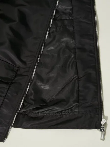 Куртка Han Kjøbenhavn Nylon Boxed Cargo Jacket перехідна чорний