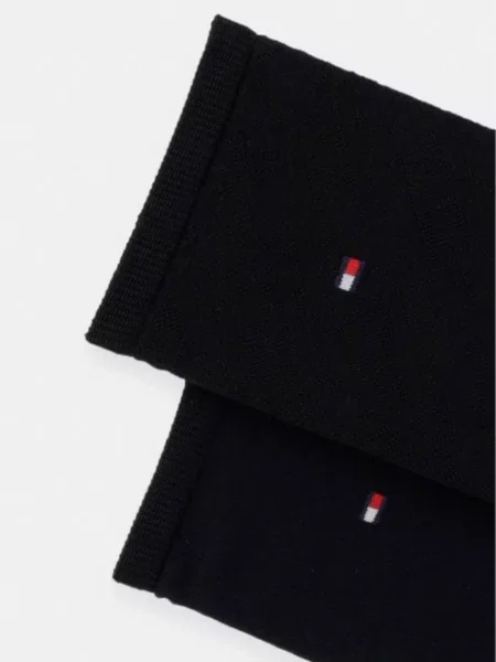 Tommy Hilfiger ponožky dámske s viskózou čierna