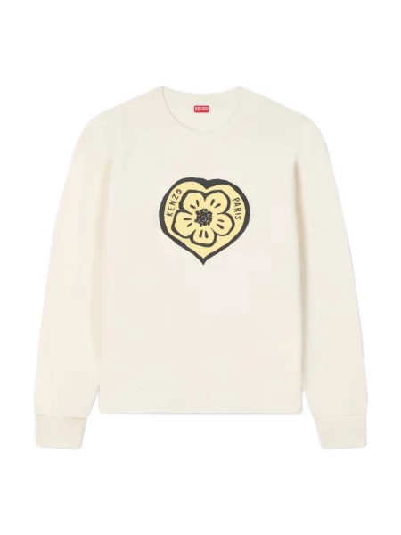 Bluza Kenzo w serca biała