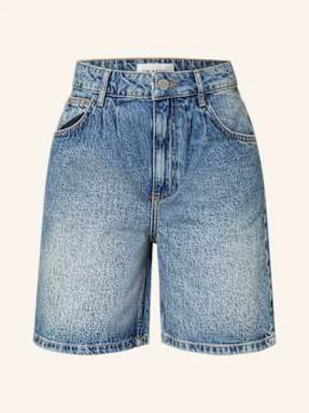 Oh April Džínové Šortky Toum denim mid blue modré