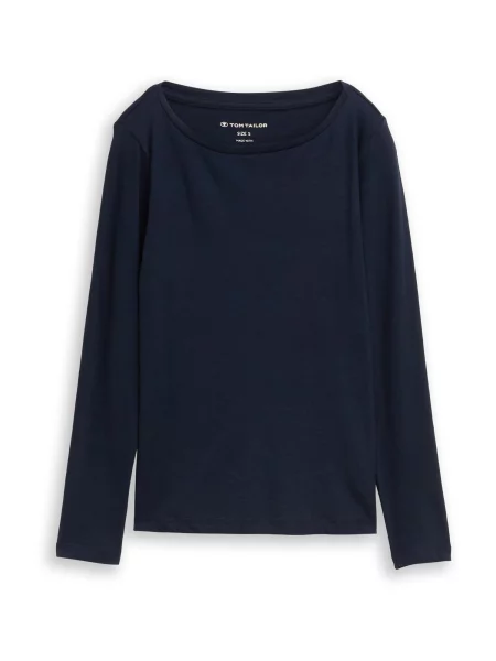 TOM TAILOR Tricou închis albastru
