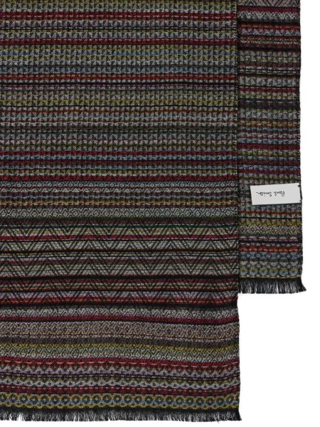 Fular Paul Smith cu dungi negru