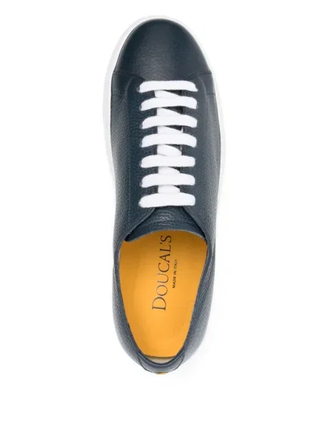 Sneakerși Doucal's din piele albastru