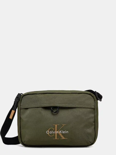 Calvin Klein taška přes rameno zelená