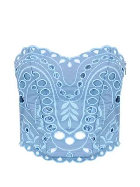 Top Charo Ruiz Ibiza modrý