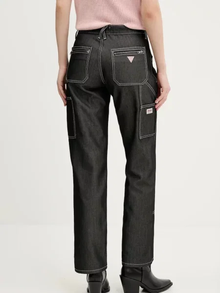 Брюки Guess Originals серые