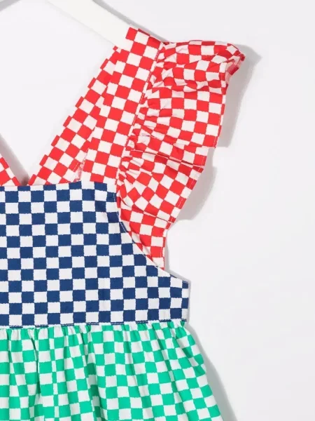 Sukienka dziecięca Stella Mccartney czerwona