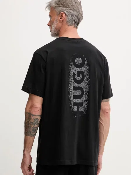 T-shirt Hugo Boss Spray T-Shirt Black L czarna