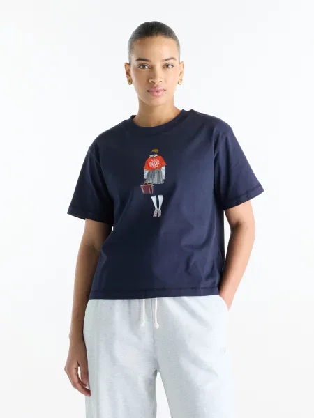 Футболка New Balance синій