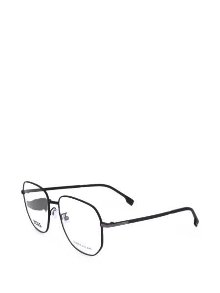 Ochelari de soare Boss cu imprimeu geometric negru