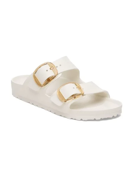 Birkenstock Arizona Big Buckle EVA Narrow Fit Kobiety Sandały Birkenstock Krem Size: 7 białe