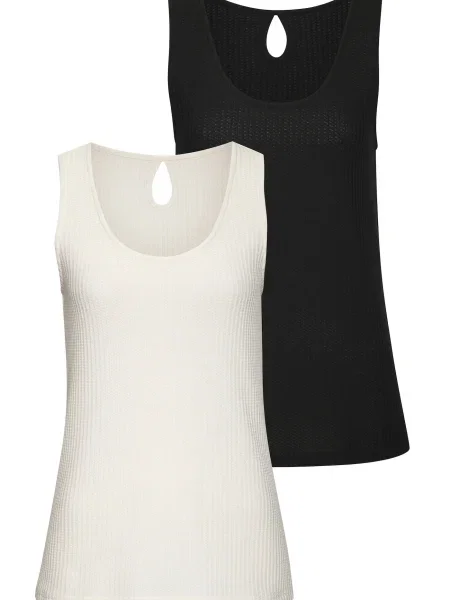 VIVANCE Top kremna črna