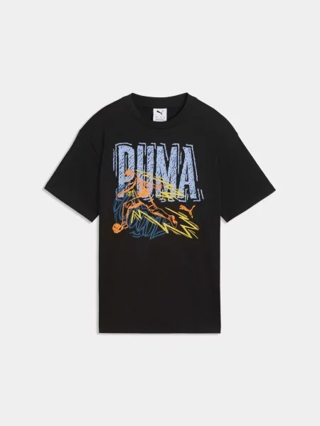 Детская футболка Puma черная