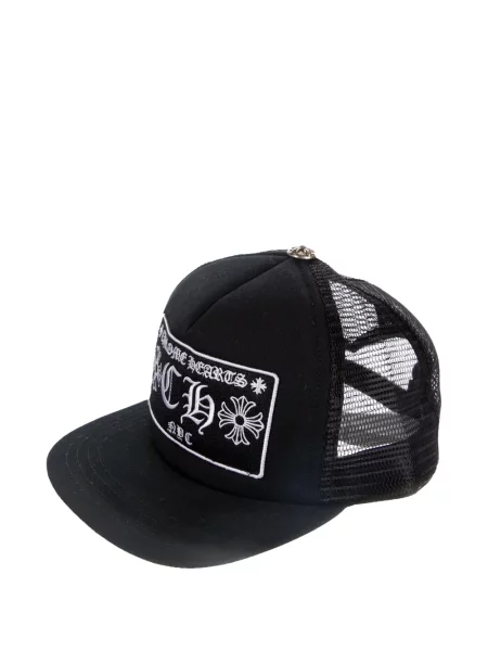 Șapcă Chrome Hearts cu motiv cu inimi negru